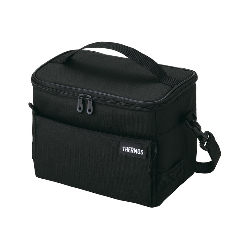 【THERMOS/サーモス】 ソフトクーラー RFD-0051 ALB オールブラック 約5L 保冷バッグ はっ水加工 アウトドア キャンプ [▲][KM]