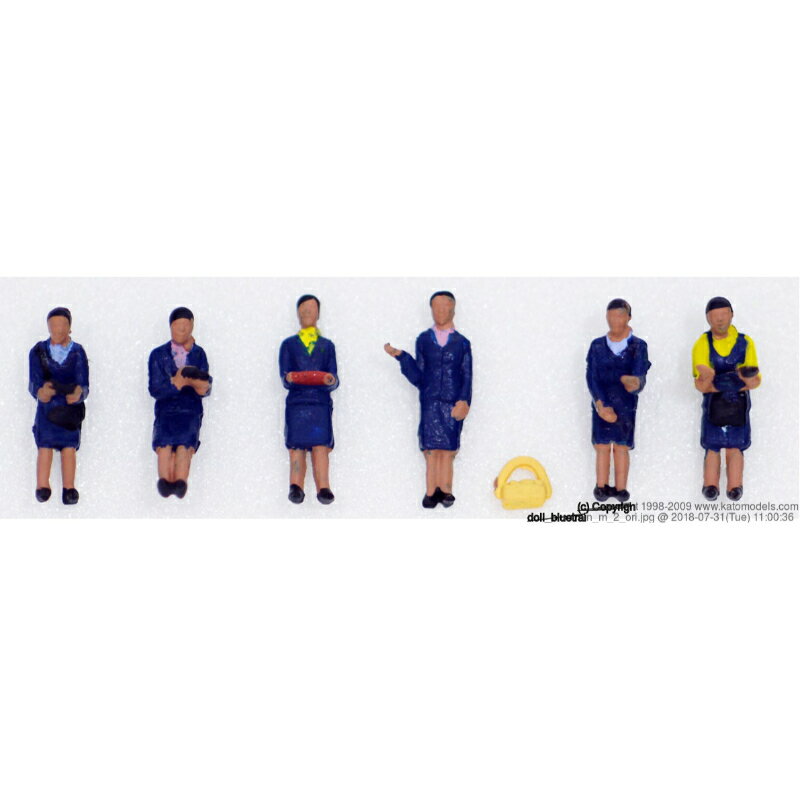 【KATO/カトー】 24-280 (N)人形 グリーンアテンダント(乗務) Nゲージ 人形・フィギア [▲][ME]