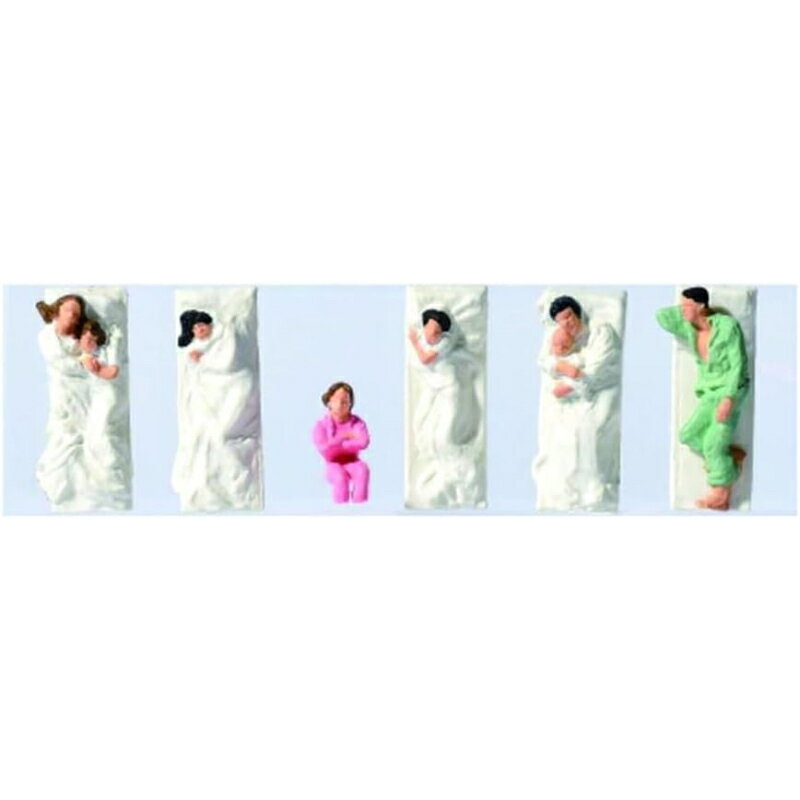 【KATO/カトー】 6-518 (HO) 個室寝台車の乗客 HOゲージ 人形・フィギア [▲][ME]