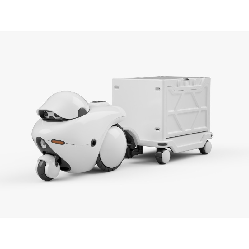 【(株)エムアイモルデ】 MIM−020−WH HAKOBU/RIKU CART＆CONTAINER set [▲][ME]