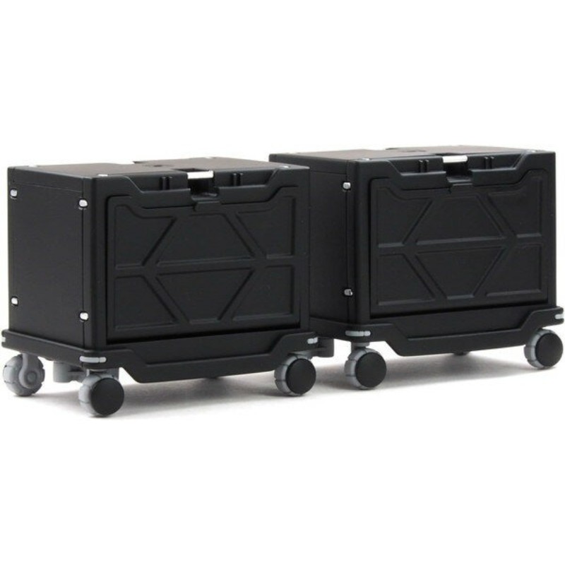 【(株)エムアイモルデ】 MIM−021−BK HAKOBU/RIKU CART＆CONTAINER set [▲][ME]