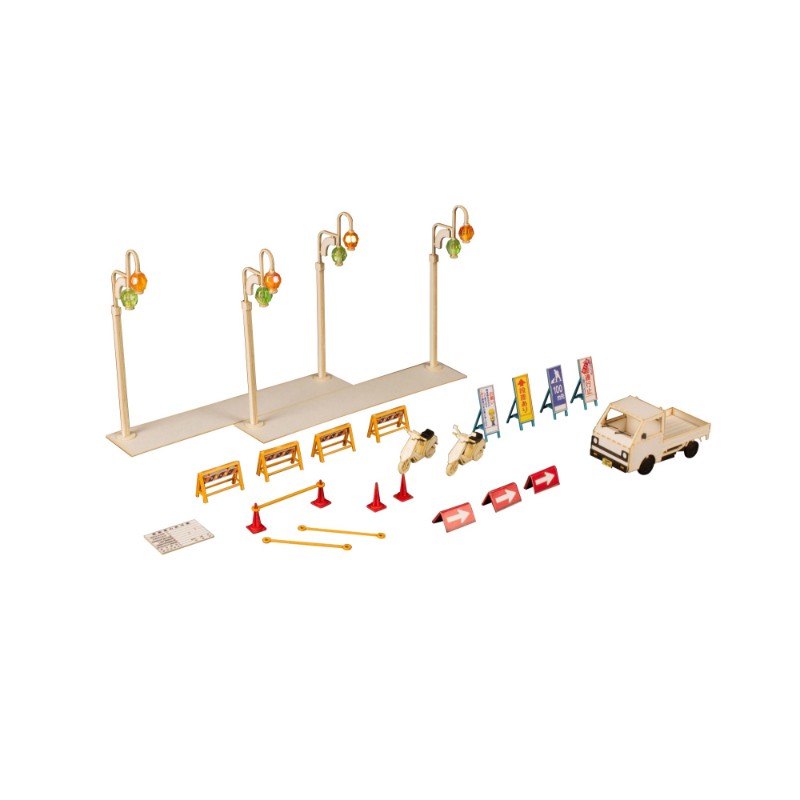 【(株)ピーエムオフィスエー】 MS075 1/80ペーパーキット まちかどアクセサリーシリーズvol.2 [▲][ME]