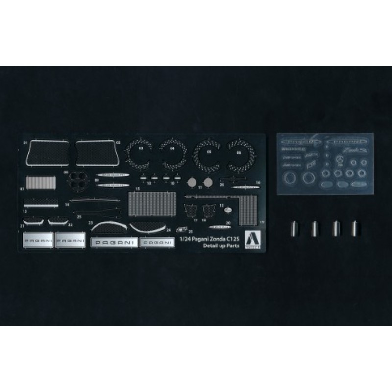 【(株)青島文化教材社】 056042 TSC−09 1/24 パガーニ ゾンダ C12S 専用ディテールアップパーツセット ..