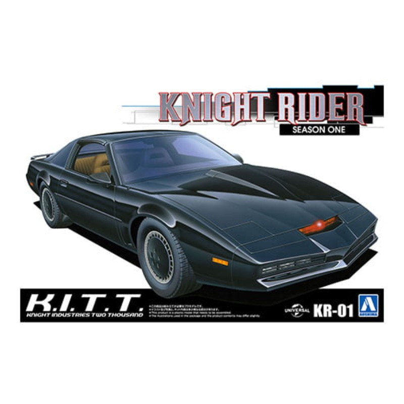 【(株)青島文化教材社】 ムービーメカ KR-01 1/24 ナイトライダー ナイト2000 K.I.T.T.シーズンI [▲][ME]