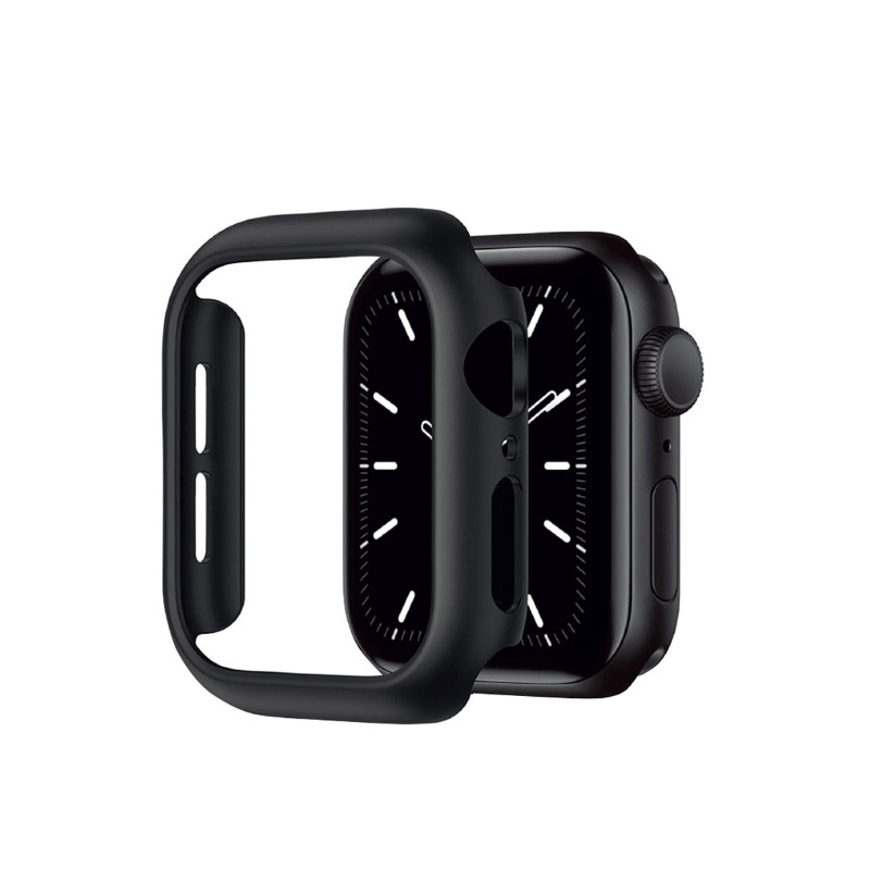 【TF7】アップルウォッチ カバー ハードケース Air Skin for Apple Watch 40mm マットブラック メンズ レディース [▲][R]