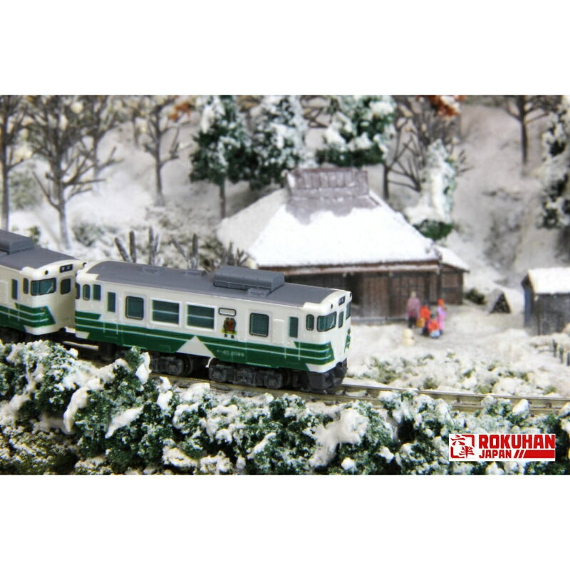 【ロクハン】 ST009-5 Zショーティー キハ40 男鹿線色 Zゲージ [▲][ME]