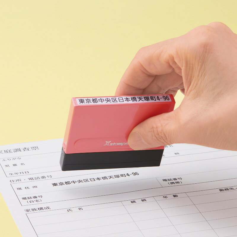 シャチハタ・Xスタンパー・科目印【振替貯金】(インク:黒)[Shachihata・Xstamper・X-NK-046]／商品コード:41800