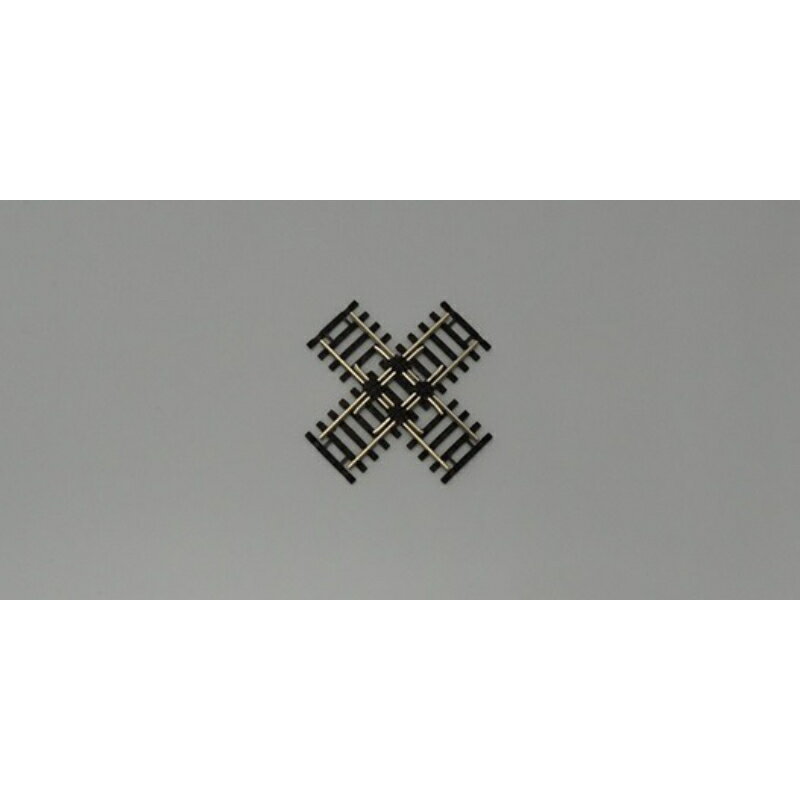 【篠原模型】 133 90度クロッシング HOゲージ [▲][ME]