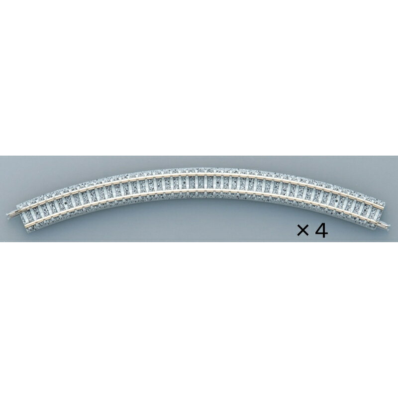 【トミーテック】 1191 カーブPCレール C280-45-PC(F) (4本セット) Nゲージ レール [▲][ME]