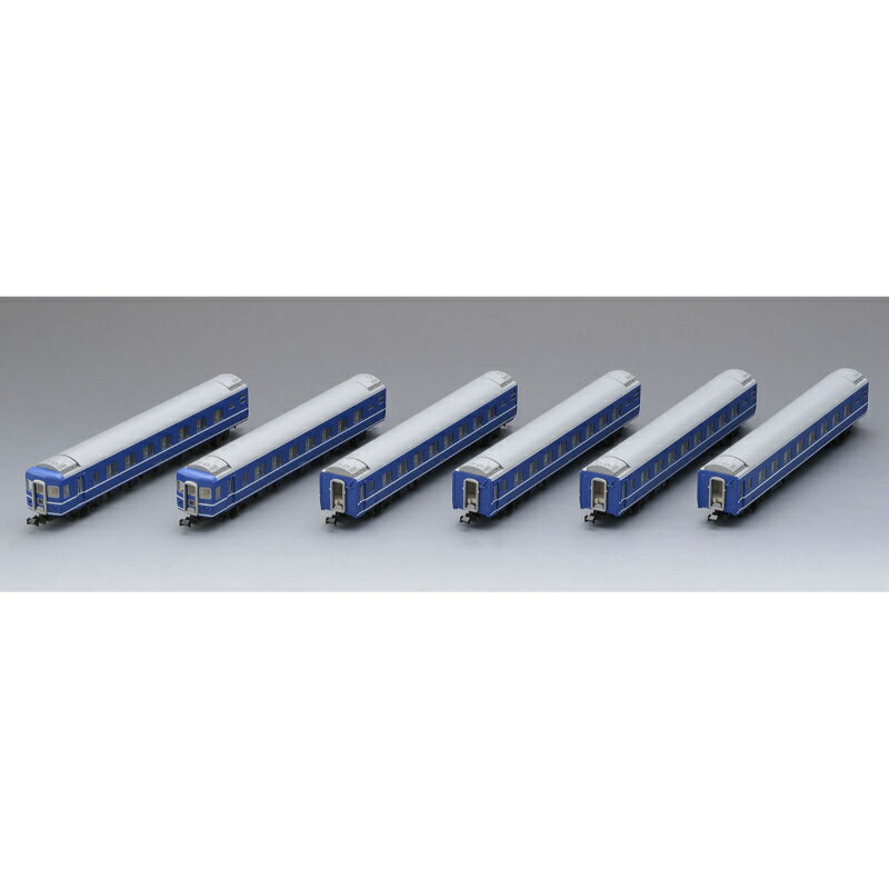 【トミーテック】 98846 24系24形特急寝台客車(ゆうづる)増結セット(6両) Nゲージ 客車 [▲][ME]