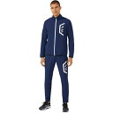 【アシックス/asics】HEX ドライ 長袖 ジャケット フルジップ ネイビー 4XLサイズ (2031E052 400) トレーニング メンズ ウェア [▲...