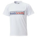 【Black knight/ブラックナイト】バドミントン ドライTシャツ ユニセックス 男女兼用 ホワイト(WHT) Lサイズ T-3116U /T-3116U [▲][ZX]