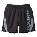 【DESCENTE/デサント】バレーボールパンツ BK ブラック Mサイズ ボトムス 吸汗 速乾 ストレッチ 練習着 DVUWJD80 [▲][ZX]