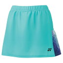 【YONEX/ヨネックス】ウィメンズスカート インナースパッツ付 ウォーターグリーン M バドミントン レディース 女性 26131 [▲][ZX]