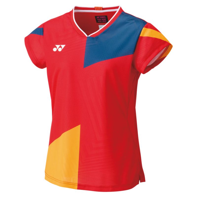 【YONEX/ヨネックス】ウィメンズゲームシャツ ルビーレッド M バドミントン レディース 女性 20712 [▲][ZX]