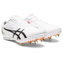 【アシックス/asics】HEATFLAT 12 ヒートフラット ホワイト/ブラック 23cm 1093A195 100 陸上 スパイク シューズ [ ][ZX]