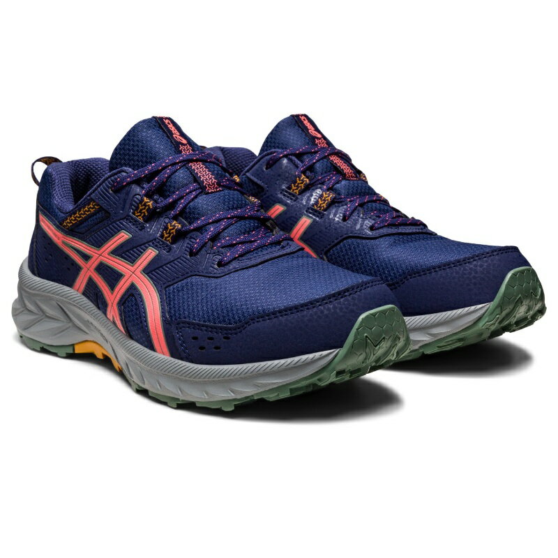 【アシックス/asics】GEL-VENTURE 9 インディゴブルー/ピンク 23.5cm (1012B314 400) ランニングシューズ レディース [▲][ZX]のサムネイル