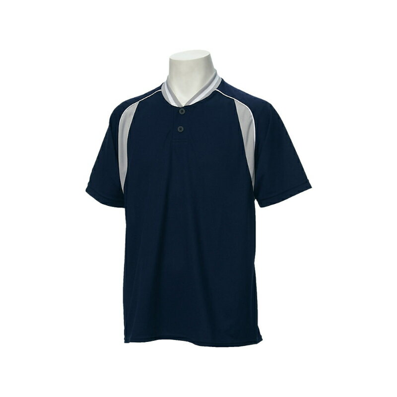 【asics/アシックス】 BAD014 BB T SHIRT ベースボール 野球 SA メンズ ウェア ネイビー×S×グレー 130 サイズ [▲][ZX]