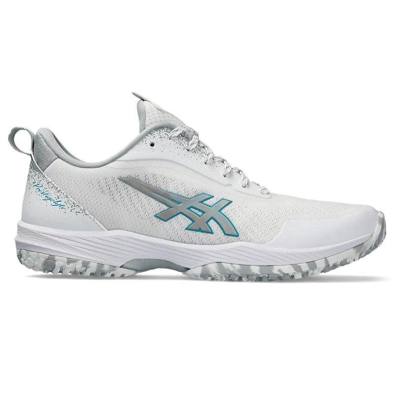 【asics/アシックス】 25.5cm PRESTIGELYTE 5 OC 1043A021 White/Pure Silver テニス シューズ（ユニ） [▲][ZX]