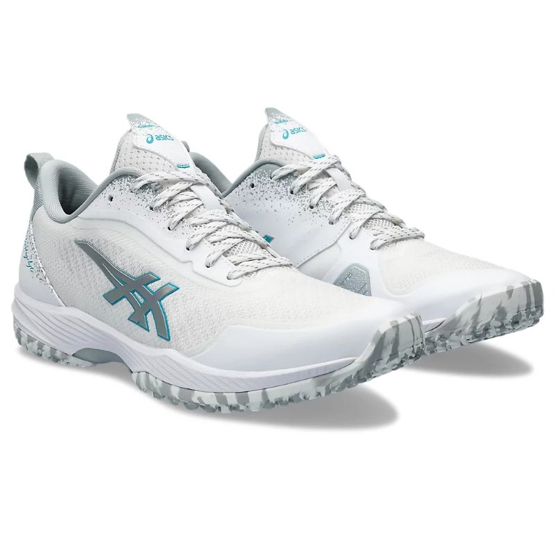 【asics/アシックス】 27.0cm PRESTIGELYTE 5 OC 1043A022 White/Lagoon テニス シューズ（ユニ） [▲][ZX] 2