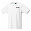 【YONEX/ヨネックス】 J120サイズ ジュニア ドライTシャツ 16800J テニス バドミントン アパレル (ジュニア) ホワイト [▲][ZX]