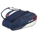 【YONEX/ヨネックス】 ラケットバッグ9 BAG02NPA テニス バドミントン バッグ ホワイト/ネイビー/レッド [▲][ZX]