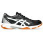 【asics/アシックス】 23.5cm GEL-ROCKET 11 バレーボール シューズ (ユニ) ブラック×Pシルバー 1073A066 [▲][ZX]