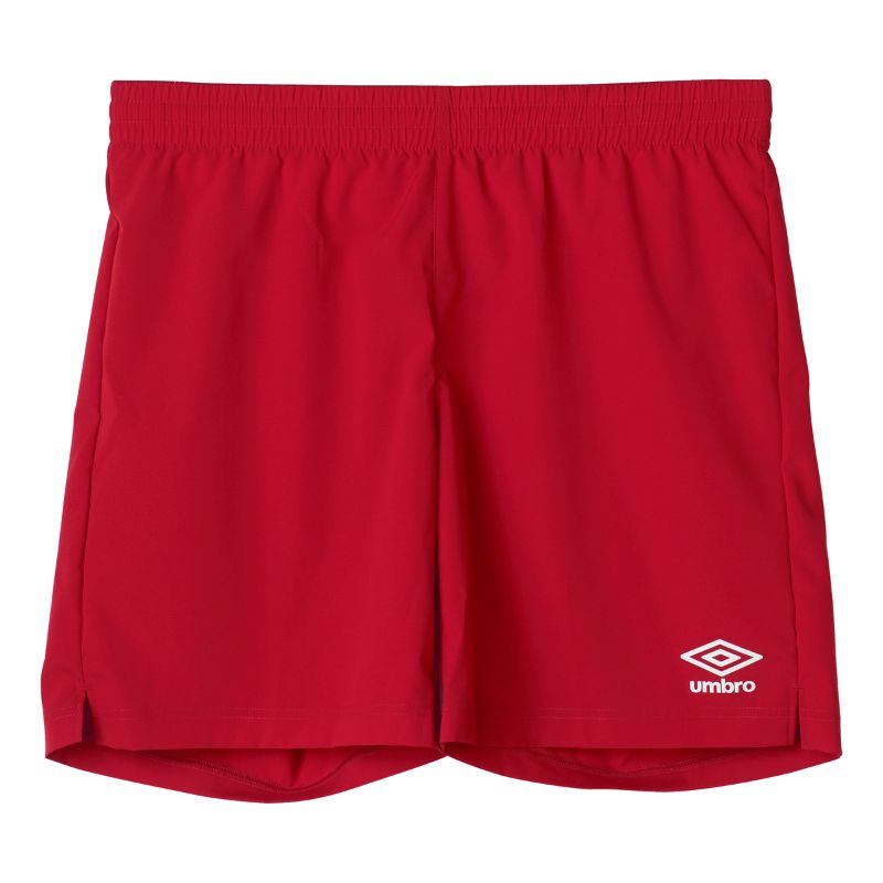 【umbro/アンブロ】 Sサイズ ストレッチウーブンパンツ サッカー パンツ UAS6400P レッド [▲][ZX]