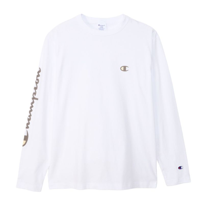  XLサイズ ロングスリーブ Tシャツ 長袖 ウェア (メンズ) 010/ホワイト C3-Z413 