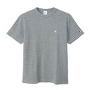 【CHAMPION/チャンピオン】 XLサイズ ショートスリーブ Tシャツ 半袖 ウェア (メンズ) 070/オックスフォードグレー C3-Z342 [▲][ZX]