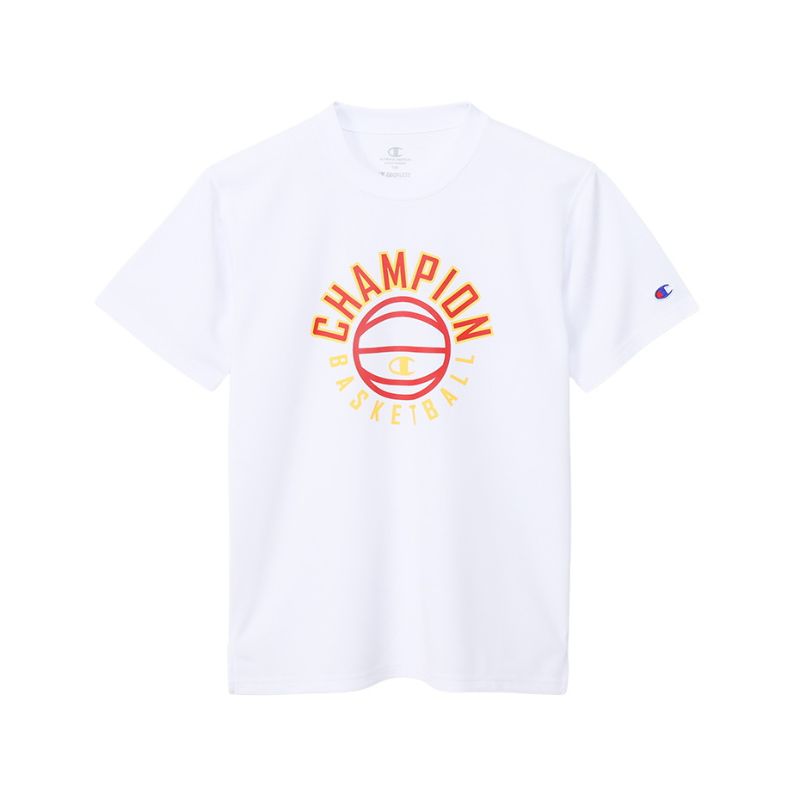  130サイズ ミニ Tシャツ 半袖 バスケット ウェア (キッズ) 010/ホワイト CK-ZB319 