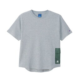 【CHAMPION/チャンピオン】 Mサイズ ショートスリーブ Tシャツ 半袖 (メンズ) 070/オックスフォードグレー C3-ZS310 [▲][ZX]