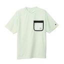  Lサイズ 半袖 ポケットTシャツ (メンズ) 425/アイスグリーン C3-ZS314 