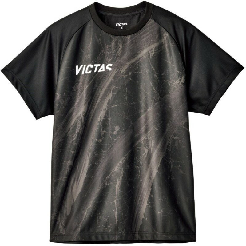 【VICTAS/ヴィクタス】 XSサイズ V-NTS413 シャツ 1100 グレー 卓球 ウェア（ユニ） 532401 [▲][ZX]