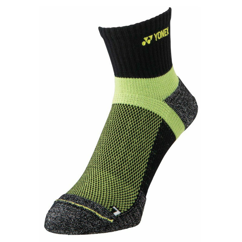 【YONEX/ヨネックス】 メンズアンクルソックス 007 ブラック テニス バドミントン 19232 [▲][ZX]