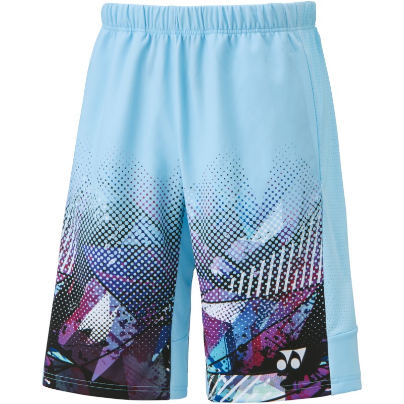 【YONEX/ヨネックス】メンズニットハーフパンツ アクアブルー Mサイズ 日本製 ウェア ボトムス 15143 /15143 [▲][ZX]