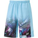 【YONEX/ヨネックス】メンズニットハーフパンツ アクアブルー Mサイズ 日本製 ウェア ボトムス 15143 /15143 [▲][ZX]