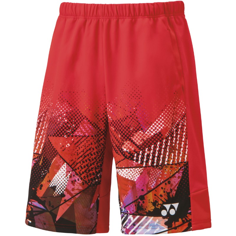 【YONEX/ヨネックス】メンズニットハーフパンツ レッド SS 日本製 ウェア ボトムス 15143 /15143 [▲][ZX]