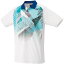 【YONEX/ヨネックス】半袖 襟付き ポロシャツ ジュニアゲームシャツ ホワイト J130cm 日本製 テニス ウェア トップス キッズ 10530J /10530J [▲][ZX]