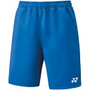【YONEX/ヨネックス】ジュニアハーフパンツ 半ズボン ブルー J140cm 日本製 テニス ウェア ボトムス キッズ 15150cmJ /15150J [▲...