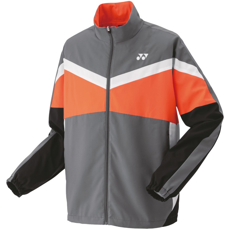 【YONEX/ヨネックス】裏地付き ウォームアップシャツ 上着 ウインドブレーカー アイアングレー SS ウェア アウター 50143 /50143 [▲][ZX]