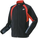 【YONEX/ヨネックス】ジュニア ニット ウォームアップシャツ 長袖 ジャージ ブラック J130cm テニス ウェア 上着 キッズ 50139J /5013...