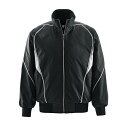 【DESCENTE/デサント】野球 グランドコート アウター(コート・ダウン) / DR-208 / BLK (ブラック×シルバー) / XOサイズ /DR-2...