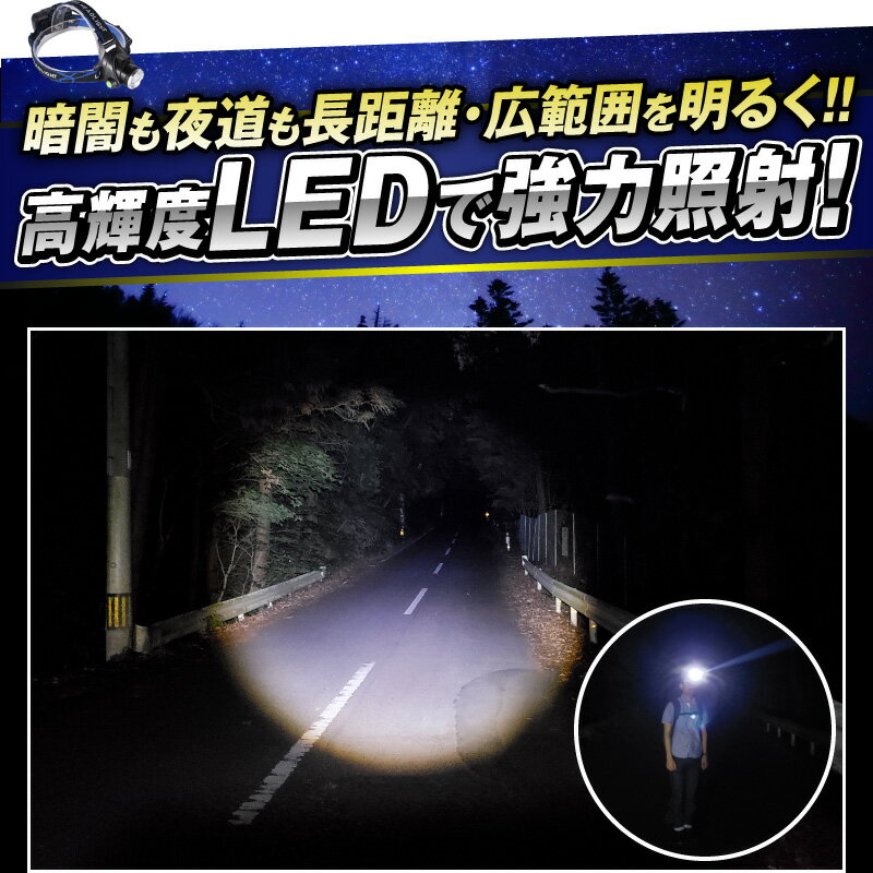 ヘッドライト 充電式 LEDヘッドライト センサー センサー点灯 懐中電灯 充電式ヘッドライト ライト IPX3級防水 ヘッドランプ 登山 フリーサイズ ヘルメット着用可 LED寿命10万時間以上 LEDチップ CREE社製XM-XPE 光調節機能3種類通販格安セール情報 楽天 通販