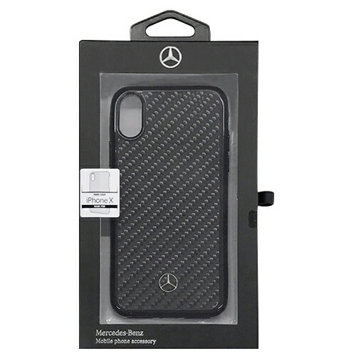 Mercedes 公式ライセンス品 iPhoneX専用 リアルカーボンハードケース Dynamic - Real Carbon fiber - Hard case iPhone X MEHCPXRCABK スマートフォン タブレット 携帯電話 iPhone iPhoneXケース[▲][AS]