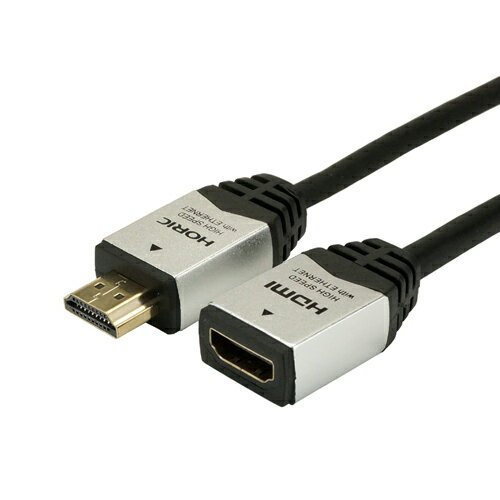 HORIC HDMI��Ĺ�����֥� 0.5m ����С� HDMF05-034SV ���� �����ǥ�����Ϣ AV�����֥�[��][AS]