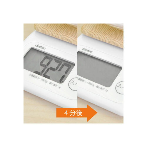 DRETEC デジタルスケール「フォレスト」2kg ナチュラルウッド KS-276NW 家電 キッ...