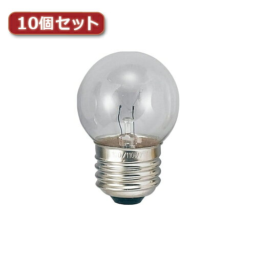 Table, Paper Lamps - YAZAWA ベビーボール球 G40 E26 7W クリア10個セット G402607CX10 家電 照明器具[▲][AS]