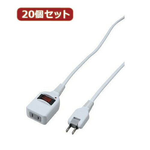 乐天商城 - YAZAWA 20個セット ノイズフィルター集中スイッチ付タップ Y02BKNS113WHX20 家電 生活家電 OA タップ[▲][AS]