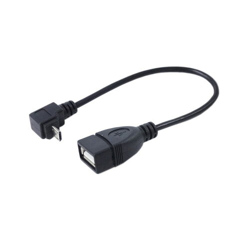変換名人 USBmicro HOST L型ケーブル20(下L) USBMCH-20DL パソコン周辺機器